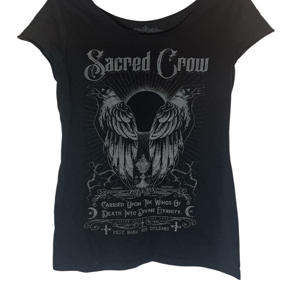 Sacred Crow Ladies Goth Tee